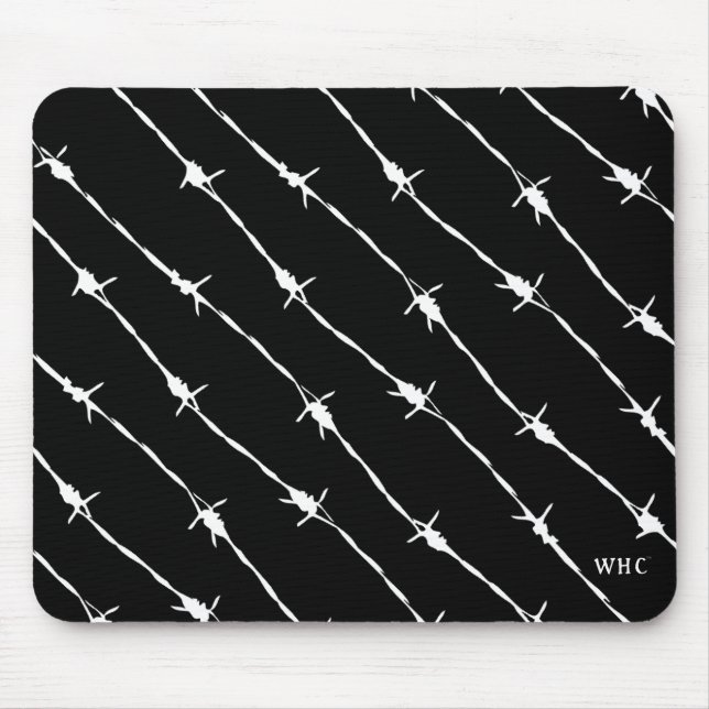 WHC - Barbed Wire Mousepad (Front)