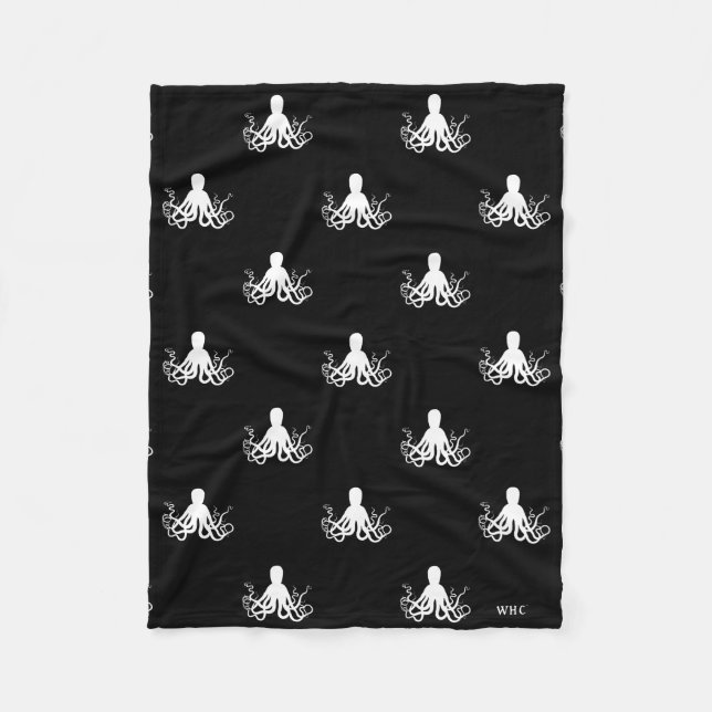 WHC - Octopus Fleece Baby Blanket (Front)