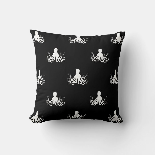 WHC - Octopus Throw Pillow (Front)