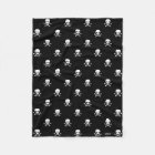 WHC - Skull Fleece Baby Blanket