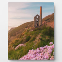 Wheal Coates tin mine, Cornwall England painting