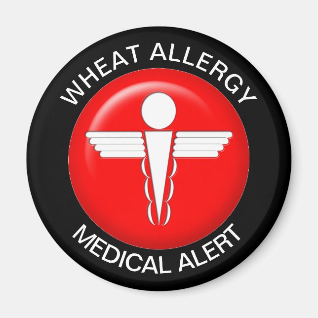 Wheat Allergy Magnet (Front)
