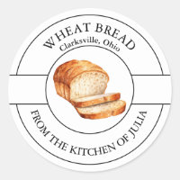 Wheat Bread Label