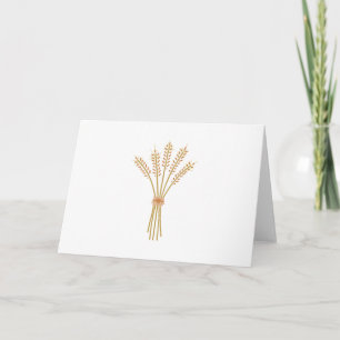 Wheat Bundle Card