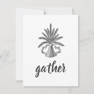 Wheat Bundle Card