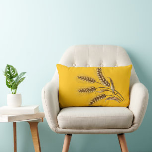 Wheat Ears Lumbar Cushion