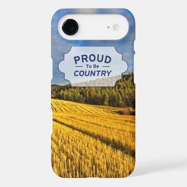 Wheat Field After Harvest Case-Mate iPhone Case (Back)