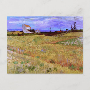 Wheat Field (F564) Van Gogh Fine Art Postcard