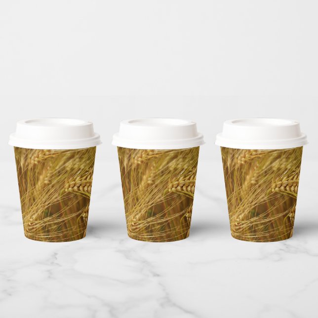  Wheat field. It’s Harvest Time!   Paper Cups (Multi)