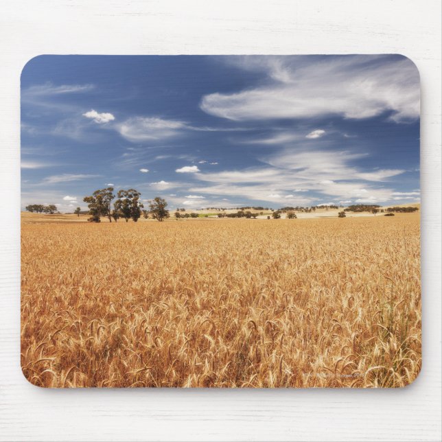 Wheat field, Victoria, Australia Mouse Pad (Front)