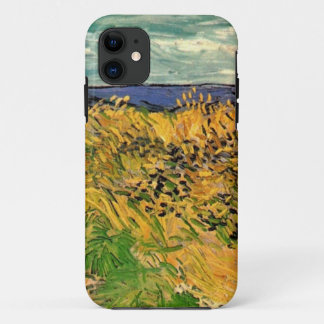 Wheat Field with Cornflowers by Van Gogh. iPhone 11 Case