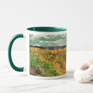 Wheat Field with Cornflowers by Vincent van Gogh Mug