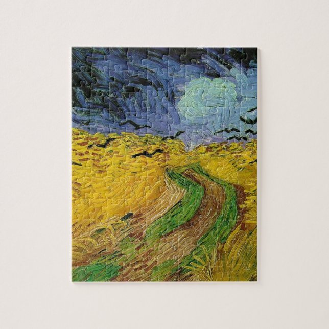 Wheat Field with Crows Jigsaw Puzzle (Vertical)
