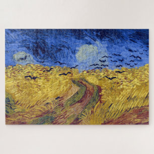 Wheat Field with Crows Van Gogh Jigsaw Puzzle