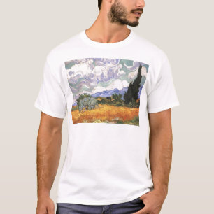 Wheat Field with Cypresses T-Shirt