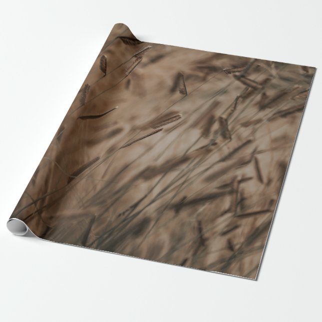 WHEAT FIELD WRAPPING PAPER (Unrolled)
