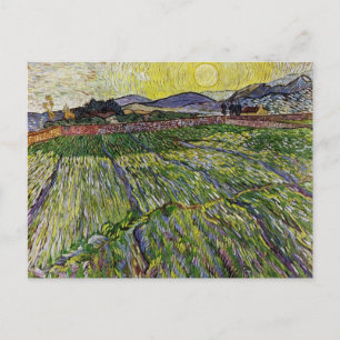 Wheat Fields by Van Gogh Postcard