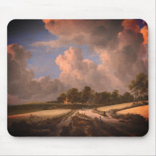 Wheat Fields by van Ruisdael:  Mouse Pad