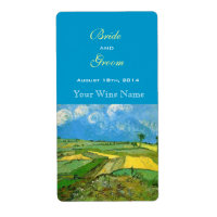 Wheat Fields wine labels