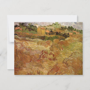 Wheat Fields with Auvers by Vincent van Gogh