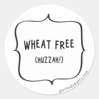 Wheat Free Stickers