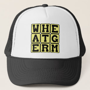 Wheat Germ, Healthy Supplement Trucker Hat