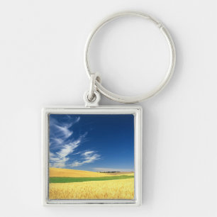 Wheat harvest on the Palouse in Eastern Key Ring