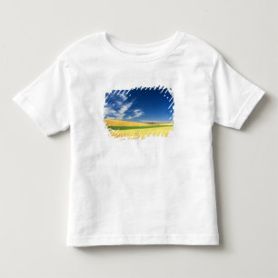 Wheat harvest on the Palouse in Eastern Toddler T-Shirt