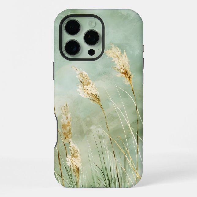 Wheat in the Field iPhone Case (Back)