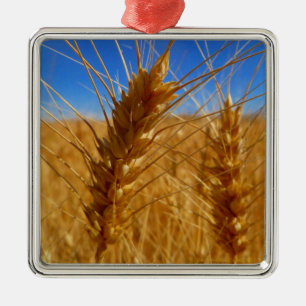 Wheat Metal Ornament