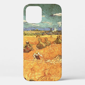 Wheat Stacks with Reaper by Vincent van Gogh iPhone 12 Case