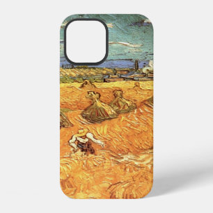 Wheat Stacks with Reaper by Vincent van Gogh iPhone Case