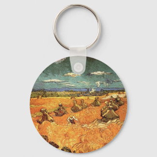 wheat Stacks with Reaper Key Ring