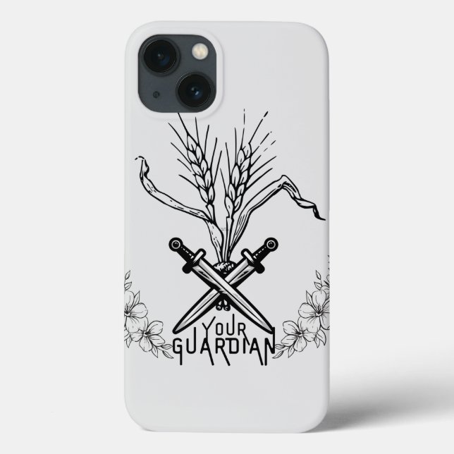 wheat, sword, and guardian for christmas Case-Mate iPhone case (Back)