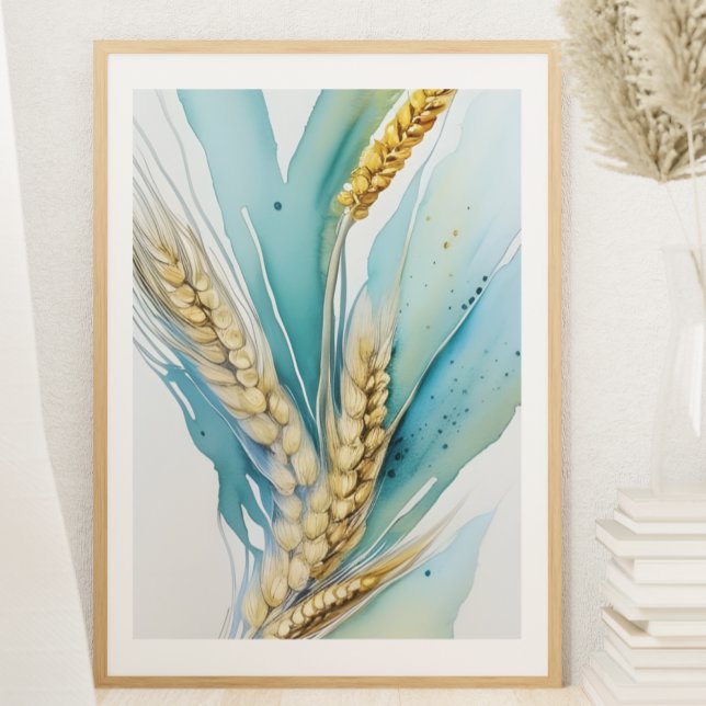 Wheat unframed poster (Creator Uploaded)