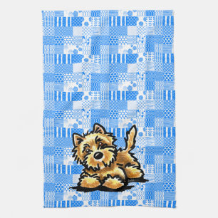 Wheaten Cairn Terrier Tea Towel