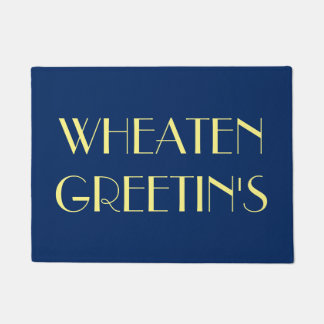 Wheaten Greetin's Doormat