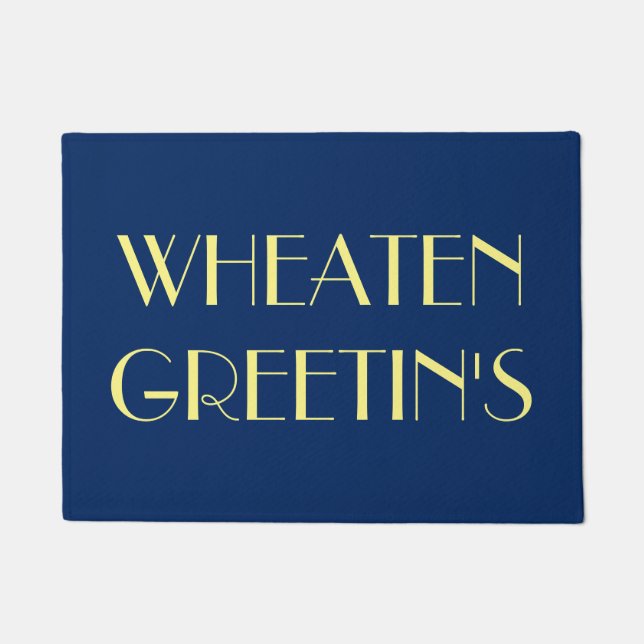 Wheaten Greetin's Doormat (Front)