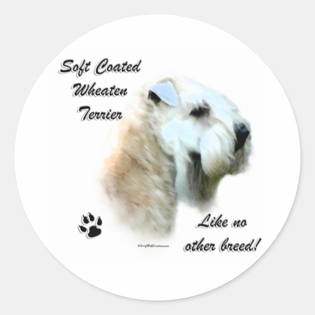 Wheaten Like No Other Breed - Sticker (Front)