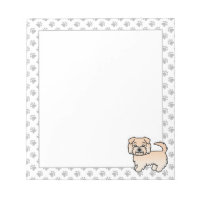 Wheaten Norfolk Terrier Cute Cartoon Dog