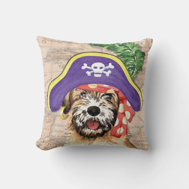 Wheaten Pirate Cushion (Front)