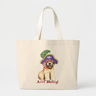 Wheaten Pirate Large Tote Bag