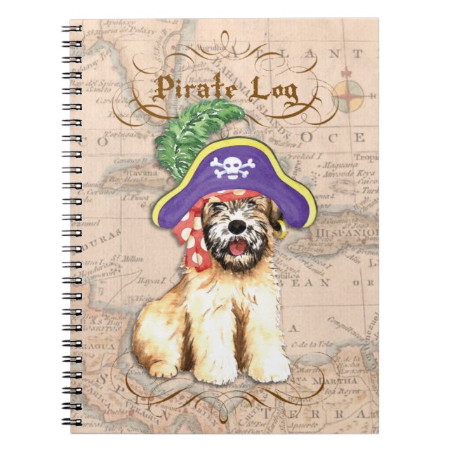 Wheaten Pirate Notebook (Front)