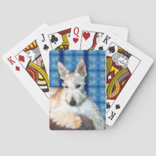 Wheaten Scottie Bicycle Playing Cards