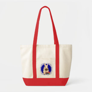 Wheaten Scottie on a Skateboard Tote Bag
