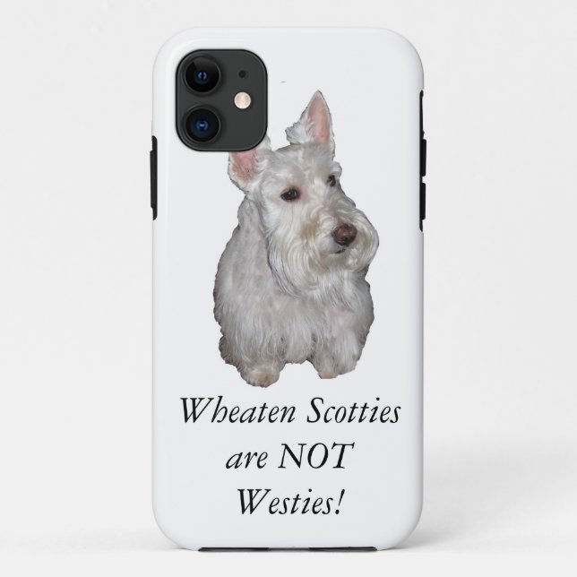 Wheaten Scotties are NOT Westies! Case-Mate iPhone Case (Back)