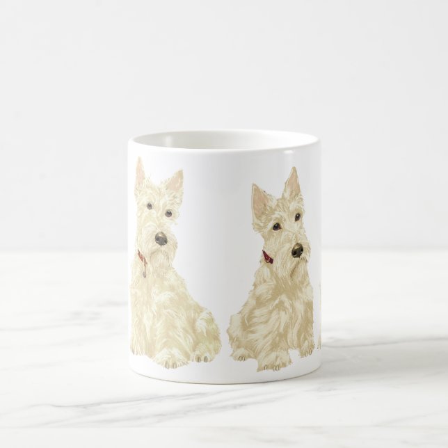 Wheaten Scottish Terrier Mug (Center)