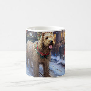 Wheaten Terrier Christmas Festive Season Coffee Mug