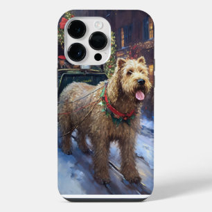 Wheaten Terrier Christmas Festive Season iPhone 14 Pro Max Case