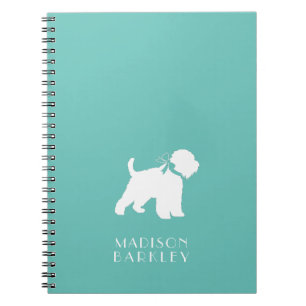 Wheaten Terrier Dog Puppy Notebook